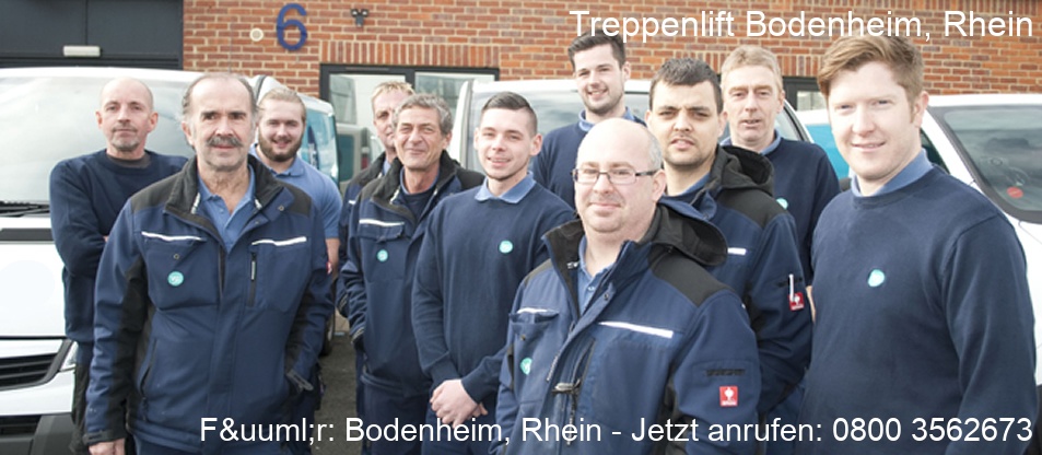 Treppenlift  Bodenheim, Rhein